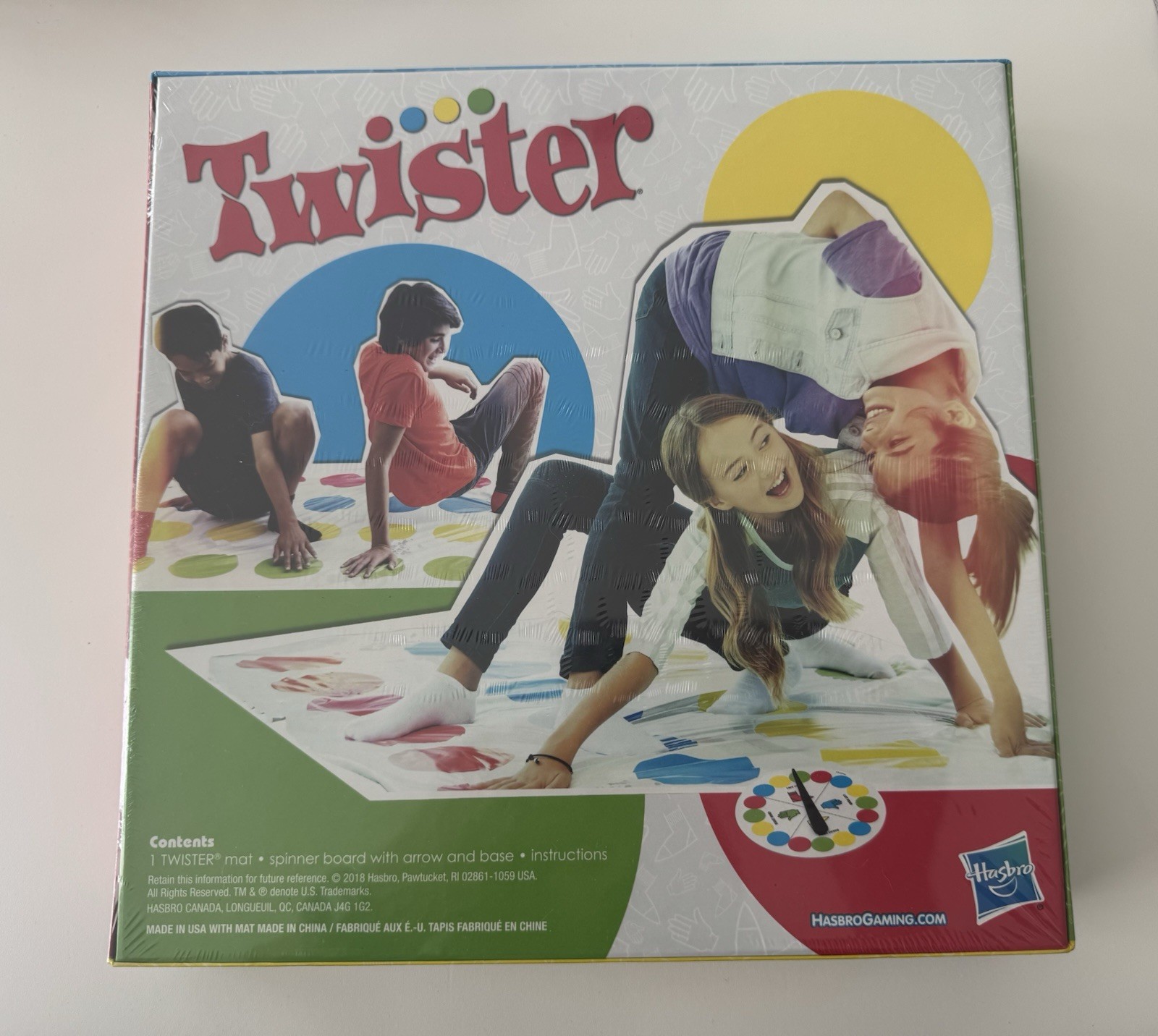 Vintage Milton Bradley Twister Game New Sealed