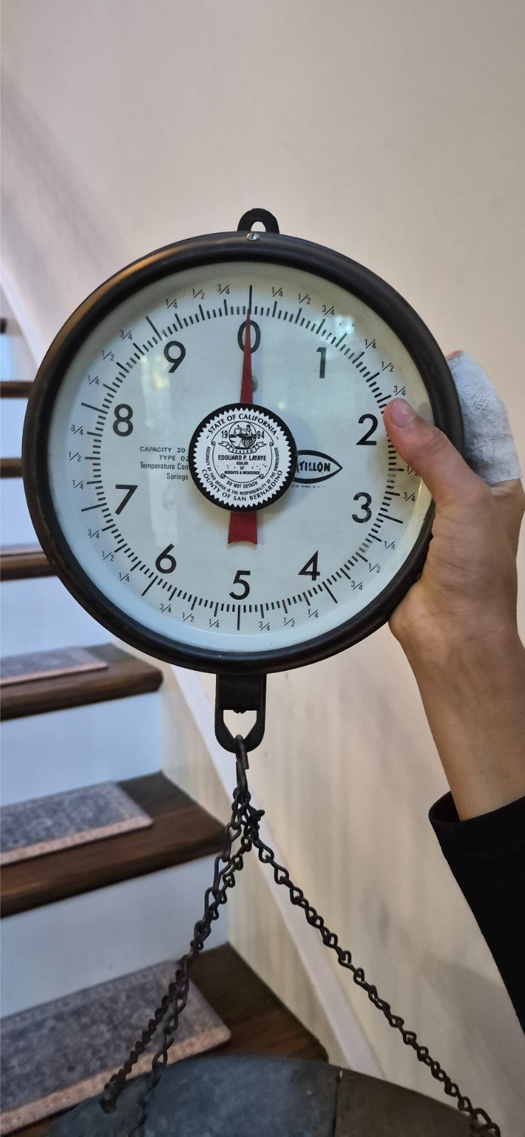 chatillon hanging produce scale vintage chatillon hanging produce scale vintage