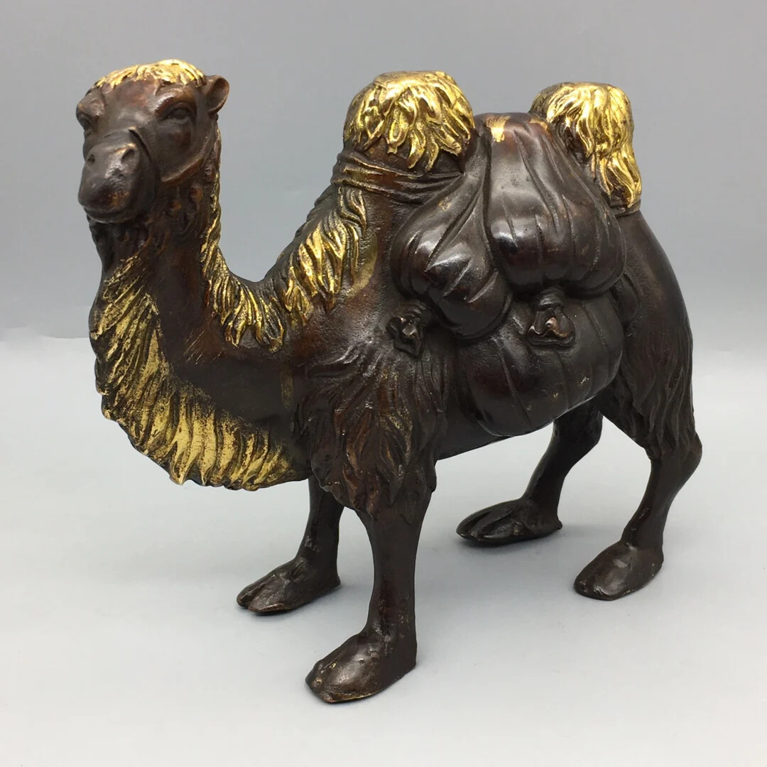 Exquisite Antique Red Copper Gilt Home Tabletop Decoration Handicrafts Gift Exquisite Antique Red Copper Gilt Home Tabletop Decoration Handicrafts Gift