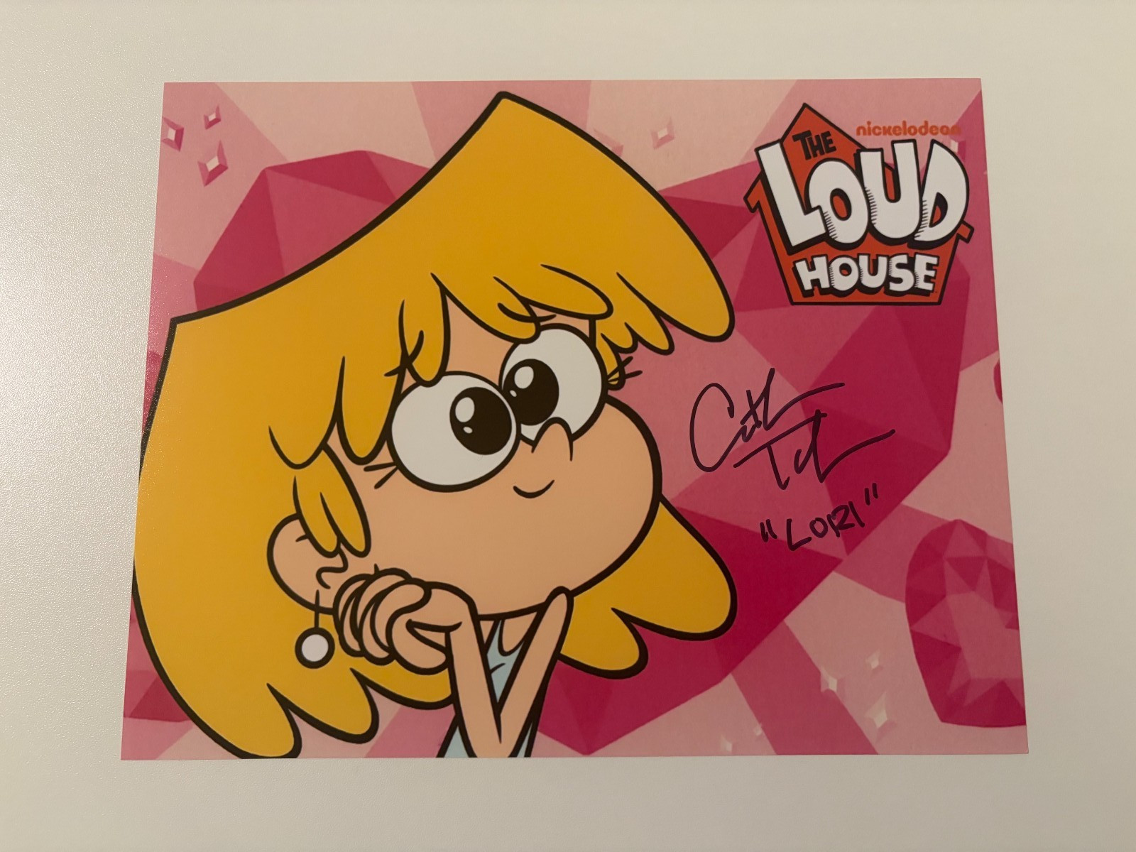 Catherine Taber Signed 8x10 The Loud House LORI LOUD Autograph