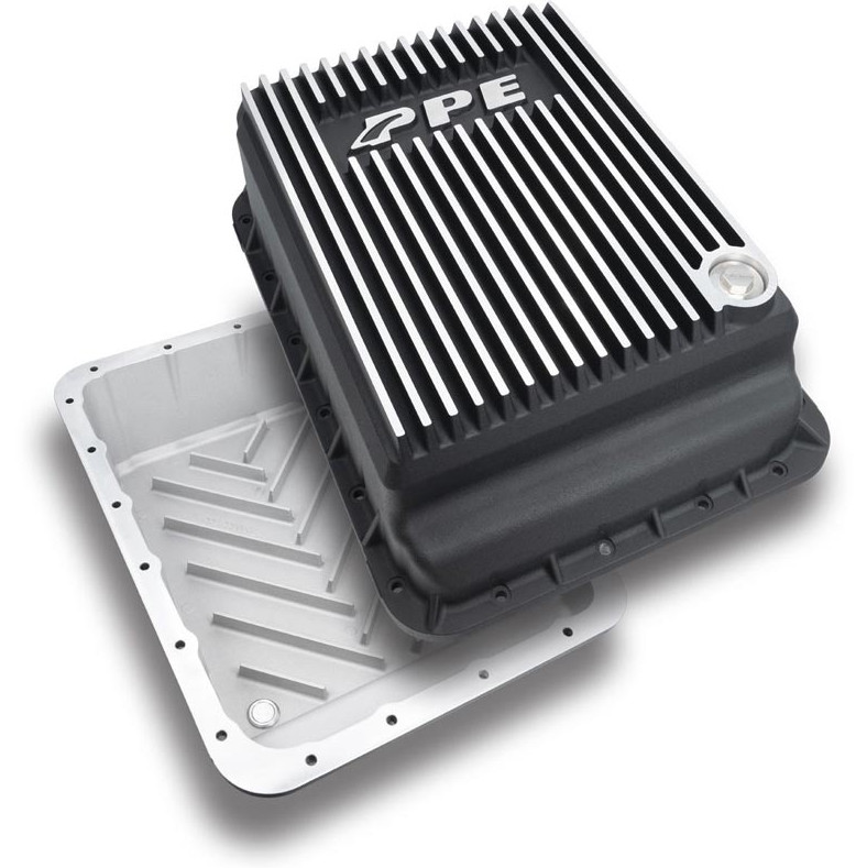 PPE Brushed Aluminum AISIN AS69RC Transmission Pan For 13-24 Ram 6.7L Cummins