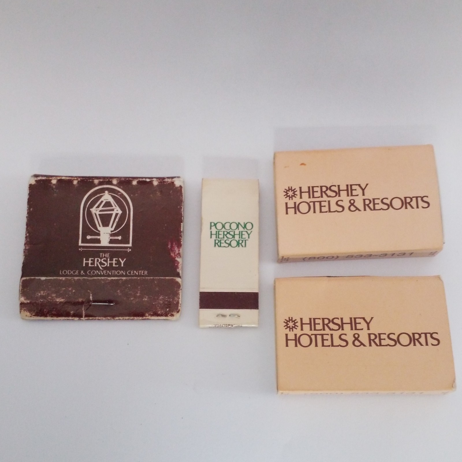 Vintage matchbooks Hershey Hotels & Resorts Hershey Lodge Hershey Pocono