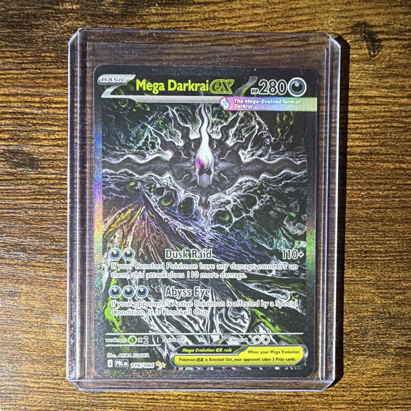Mega Darkrai SIR 116/084 Pitch Black Mega Darkrai SIR 116/084 Pitch Black