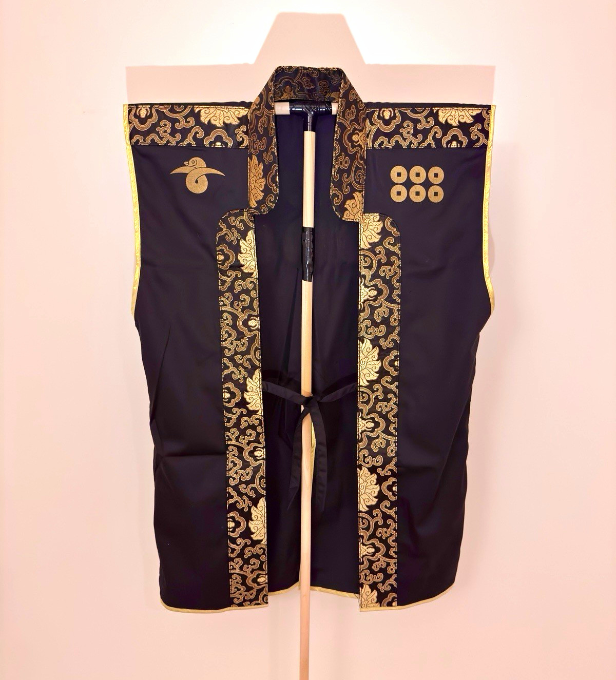 Brand New Japanese Samurai Jinbaori Coat Sanada Clan Crest Armor Coat Authentic