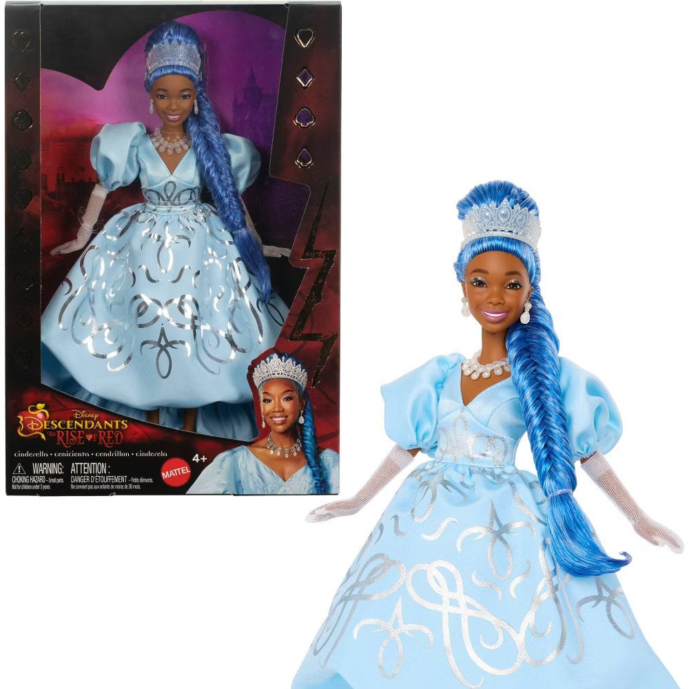 Disney Descendants The Rise of Red – Queen Cinderella Fashion Doll & Accessories