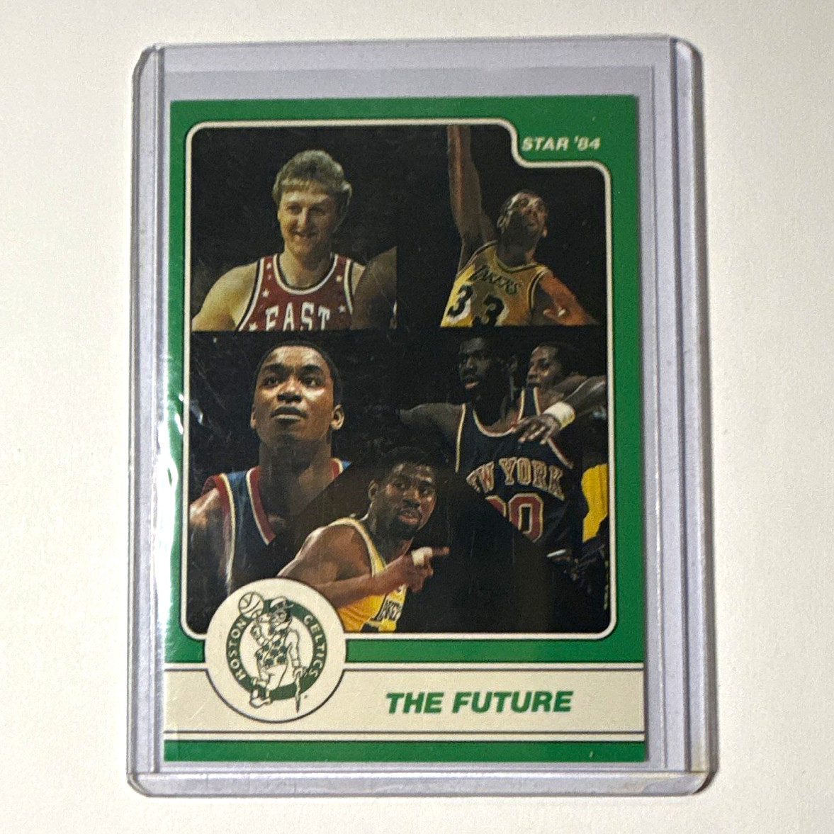 Star 1984 Star \'84 The Future Insert Larry Bird #18 Boston Celtics Star 1984 Star \'84 The Future Insert Larry Bird #18 Boston Celtics