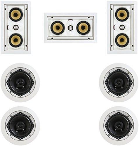 SpeakerCraft AIM LCR3 Five Pivoting Home Cinema Speaker w/5.25R 7.0 surround (bu SpeakerCraft AIM LCR3 Five Pivoting Home Cinema Speaker w/5.25R 7.0 surround (bu