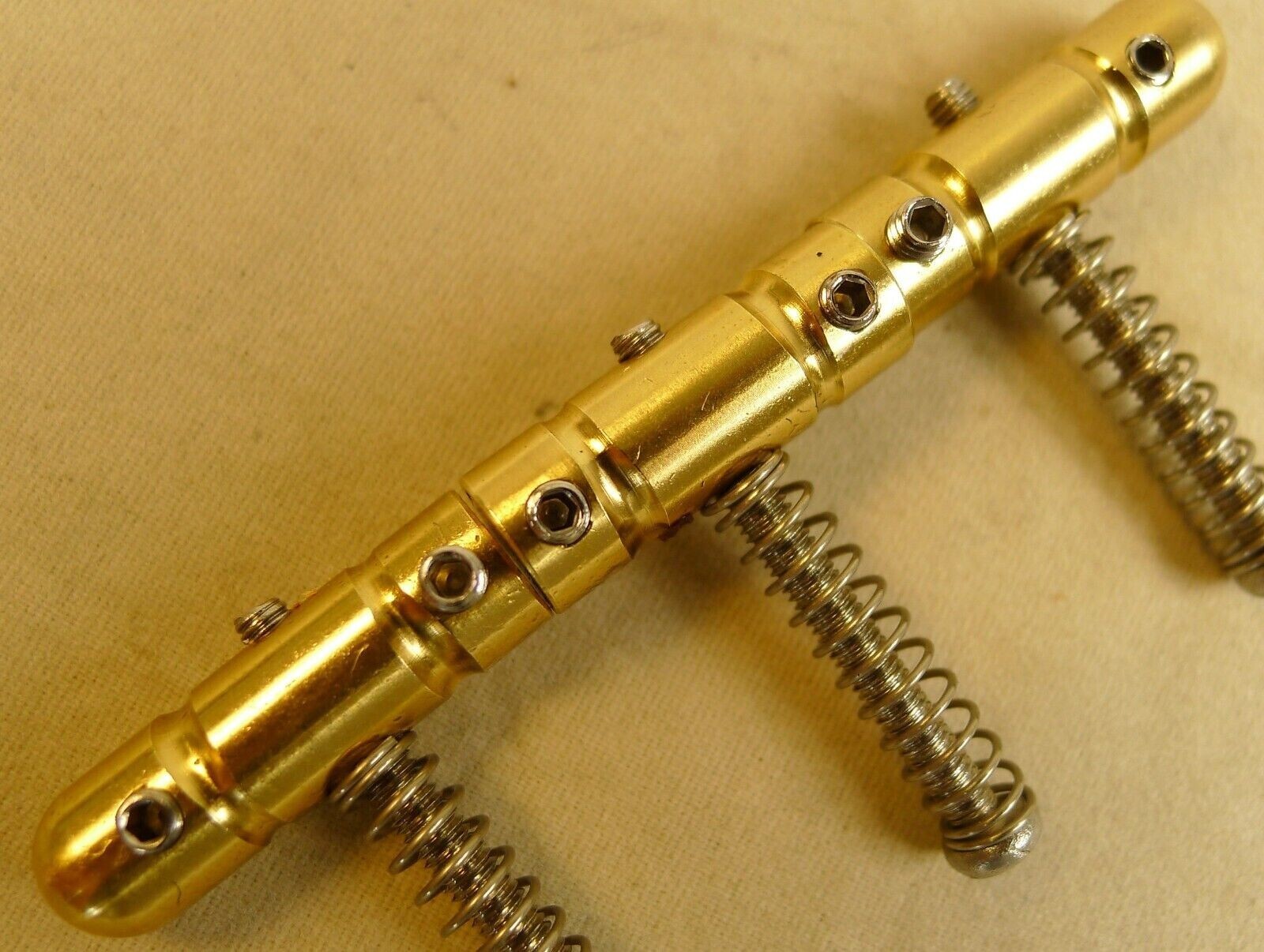 Telecaster Compensated Bullet Brass Saddles For  Vintage Tele Bridge D:5/16\