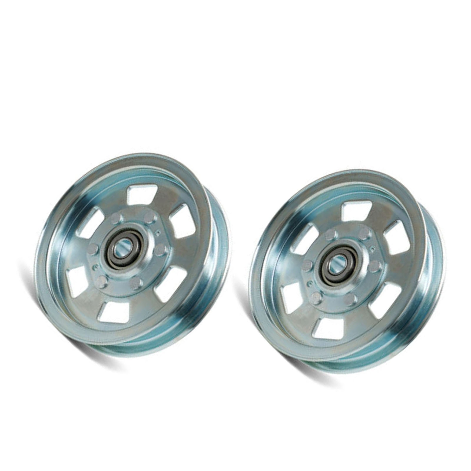 2X 033-2000-00 Mower Deck Flat Idler Pulley Fit For Bad Boy ZT 48\