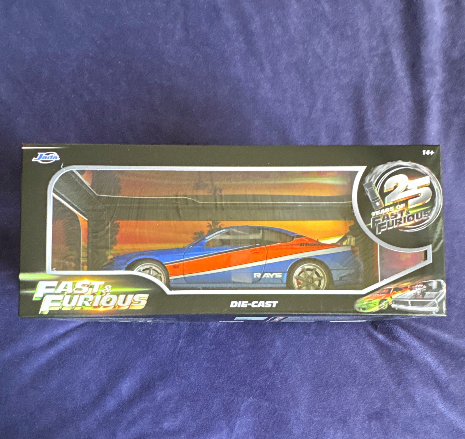 Jada Toys Fast & Furious 1:24 1995 Nissan Silvia S14 “ Mona Lisa”