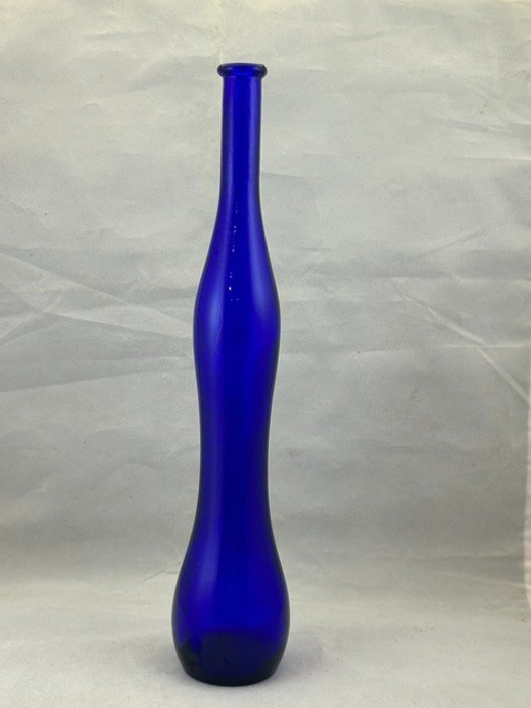 Vintage Global Views Donna Cobalt Blue Italian Art Glass Vase 12.25\