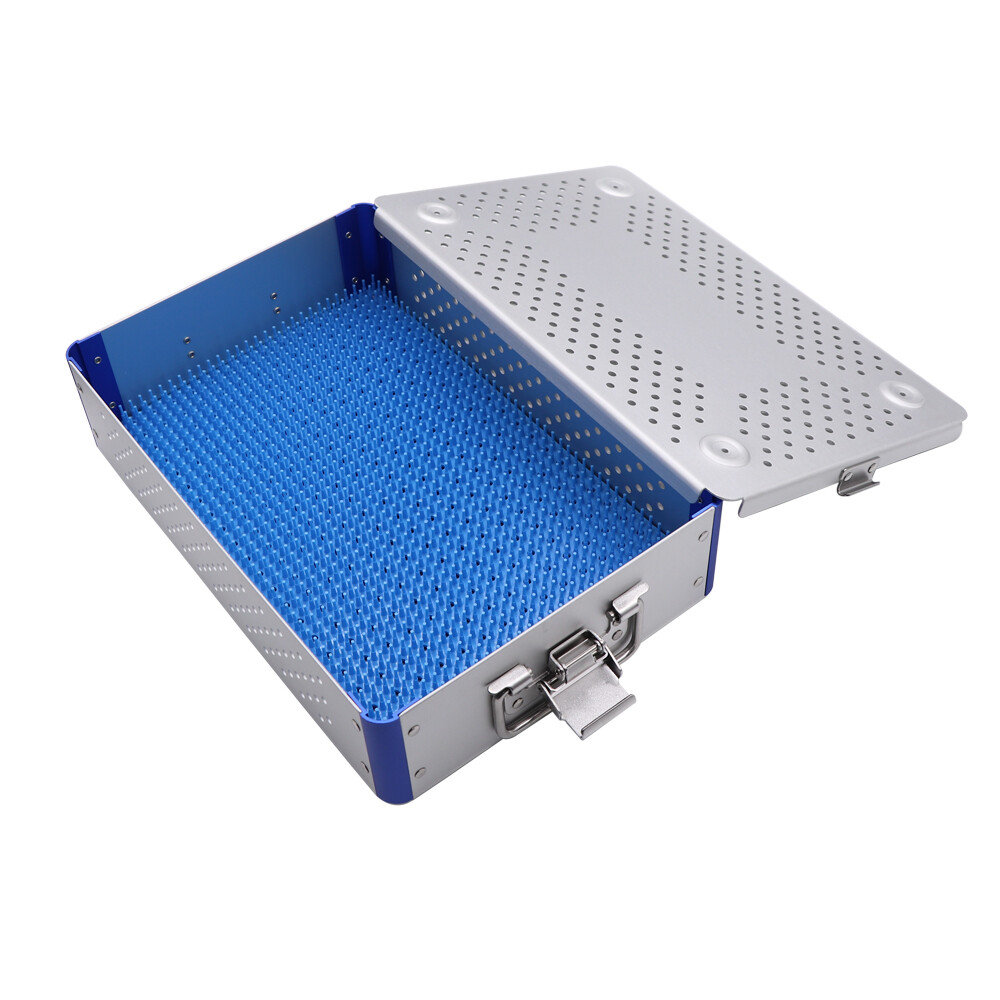 Aluminium Alloy Sterilization tray box case surgical instrument disinfection box Aluminium Alloy Sterilization tray box case surgical instrument disinfection box