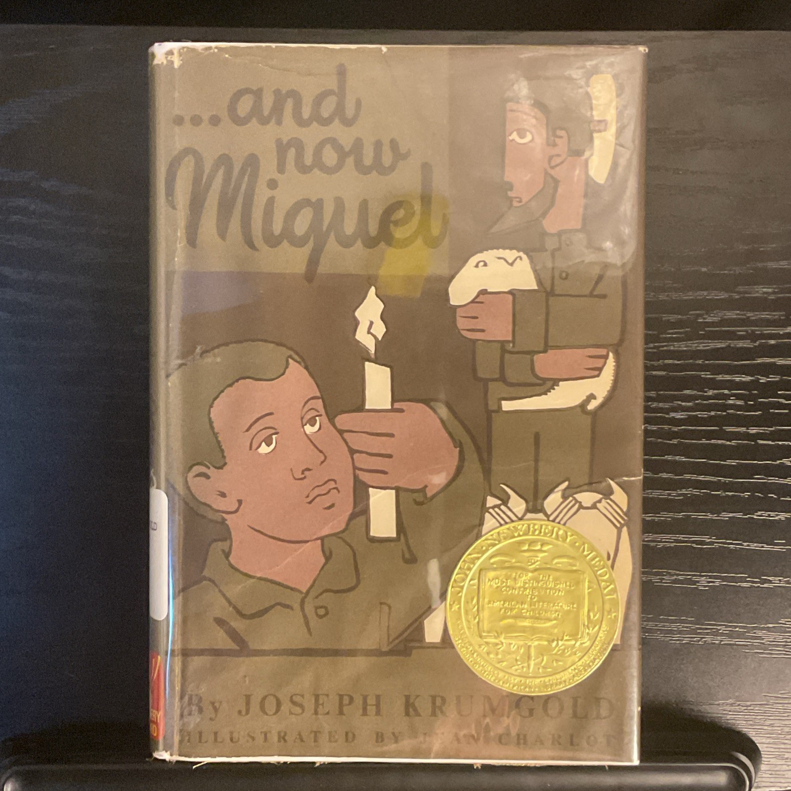 And Now Miguel 1953 1st Edition 2nd Print By Joseph Krumgold Newbery Award HCDJ