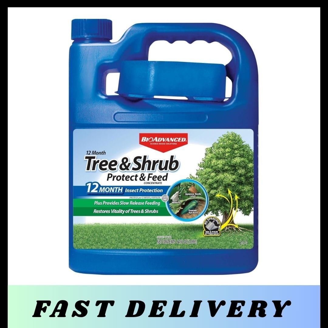 BioAdvanced 12 Month Tree & Shrub Protect Feed Concentrate 64 oz Insect Control