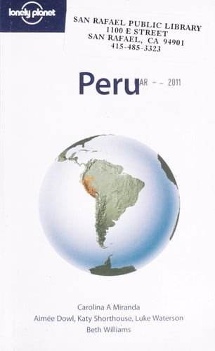 Lonely Planet Peru by AA. VV., Good Book