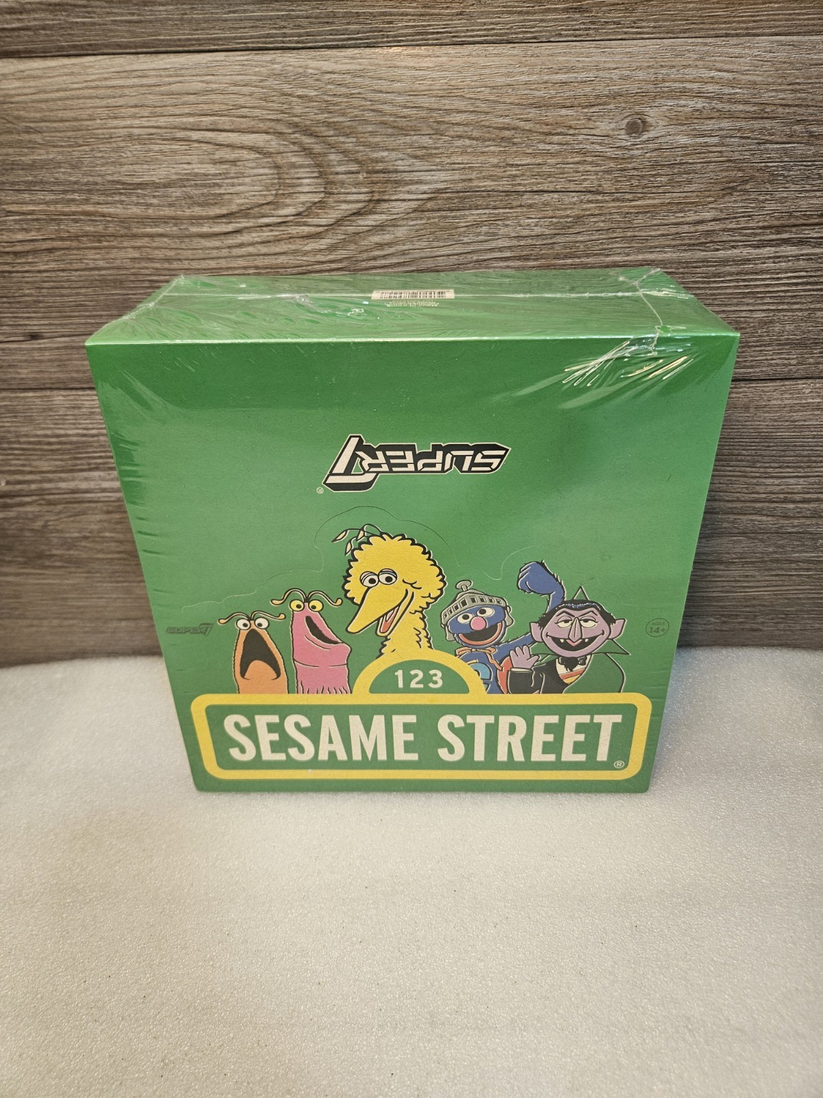 Super7 ReAction Sesame Street Blind Pink Box Wave 2 Complete Sealed Case of 12