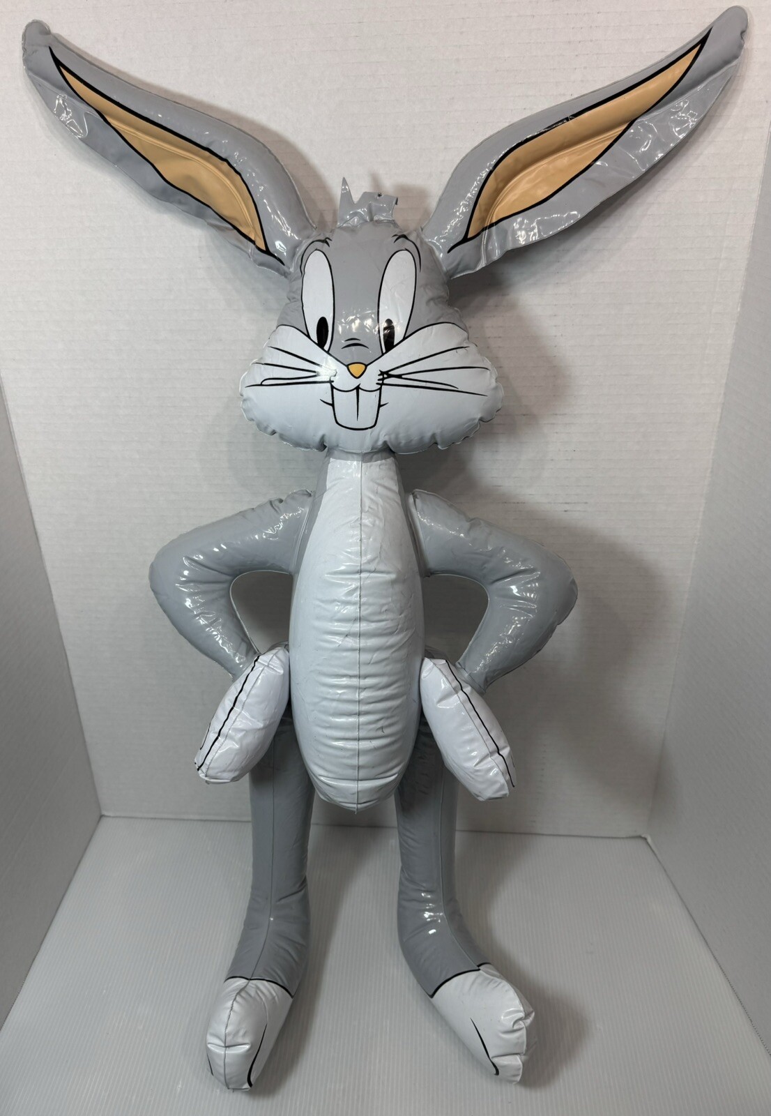 Vintage 2003 Looney Tunes Bugs Bunny Inflatable Blow Up Warner Bros Fair NEW Vintage 2003 Looney Tunes Bugs Bunny Inflatable Blow Up Warner Bros Fair NEW