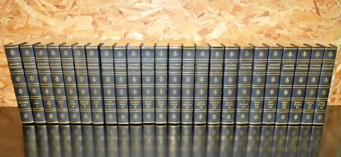 1967 Encyclopedia Britannica 1768 Complete Set of 24 1967 Encyclopedia Britannica 1768 Complete Set of 24