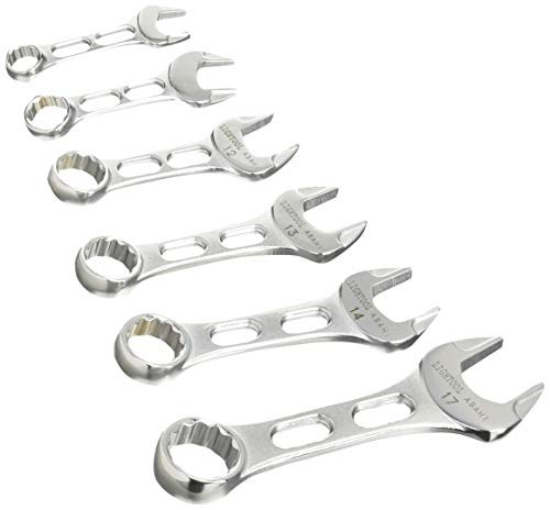 Asahi Lcwus60 Light Tool Combination Spanner Set 6Piece 8~17Mm From Japan Asahi