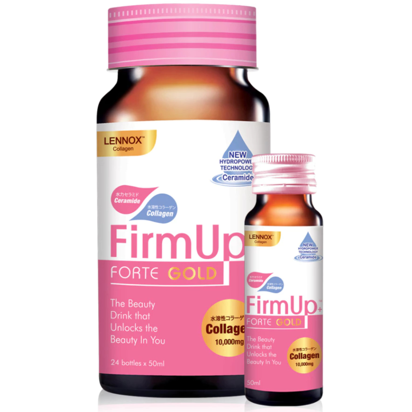 Lennox Firm Up Plus Forte Gold (50ml x 24\'s) NEW ORIGINAL