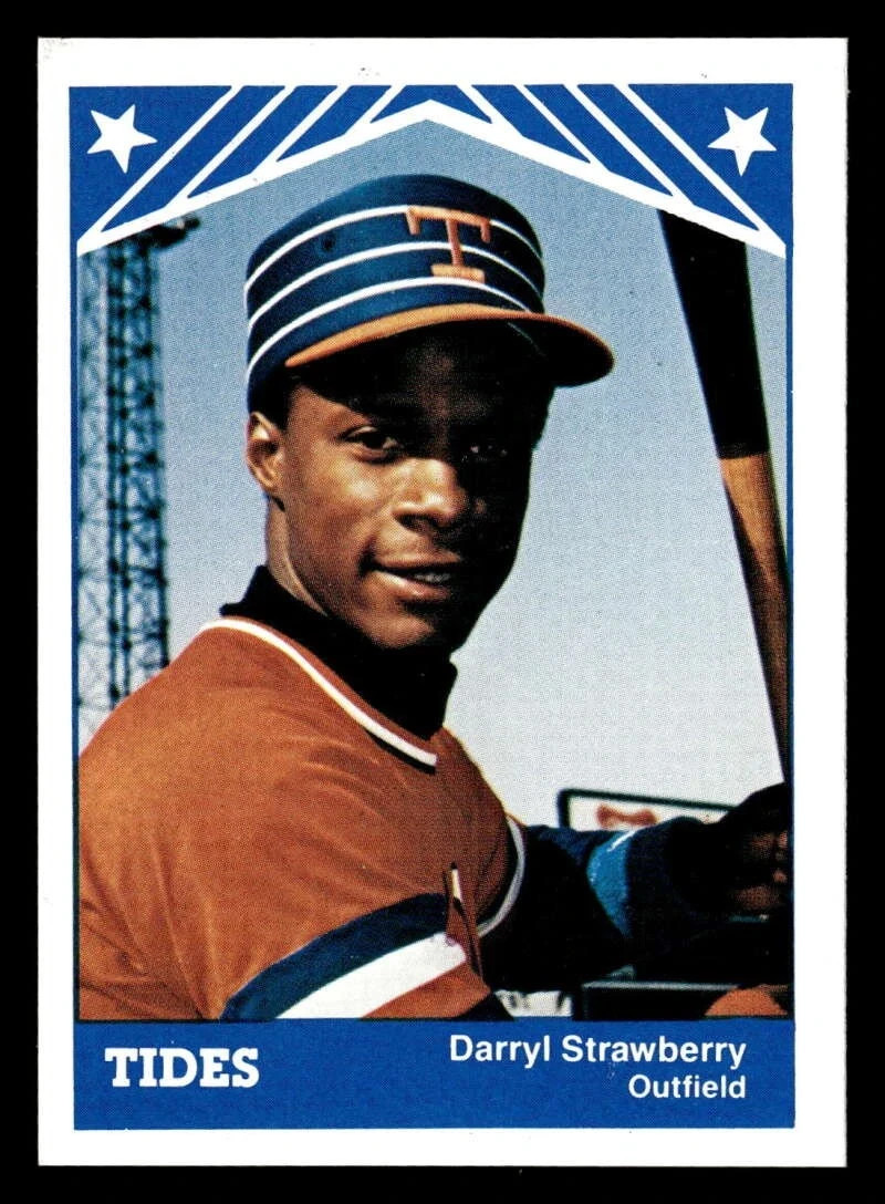 Darryl Strawberry  1983 TCMA Tidewater Tides #28 XRC MINT Rookie Mets