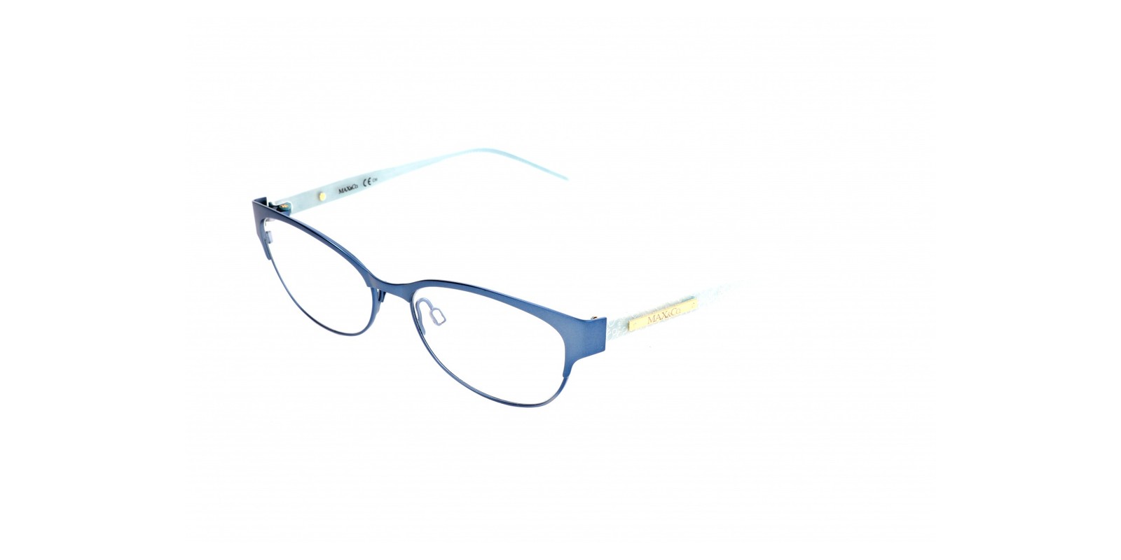 Max&Co. Eyeglasses MAX&CO.246/N KQ6 MATT BLUE GREEN CRYSTAL 52/15/ Women Max&Co. Eyeglasses MAX&CO.246/N KQ6 MATT BLUE GREEN CRYSTAL 52/15/ Women