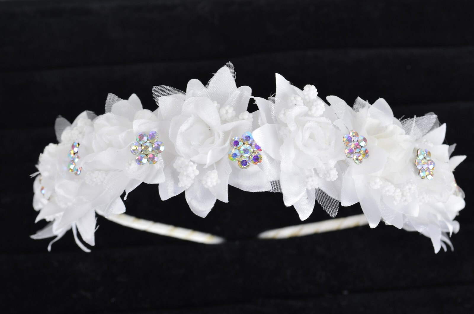 Bridal head hoop Headband Hair Band Comb Hairband Headwear crystal