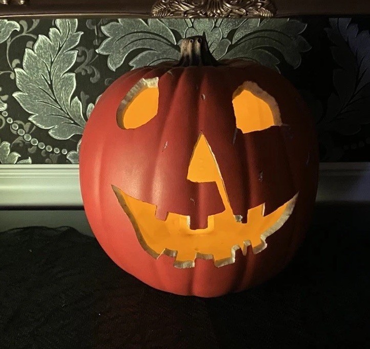 Halloween 1978 Foam Main Titles Jack o’ Lantern Pumpkin Replica Michael Myers