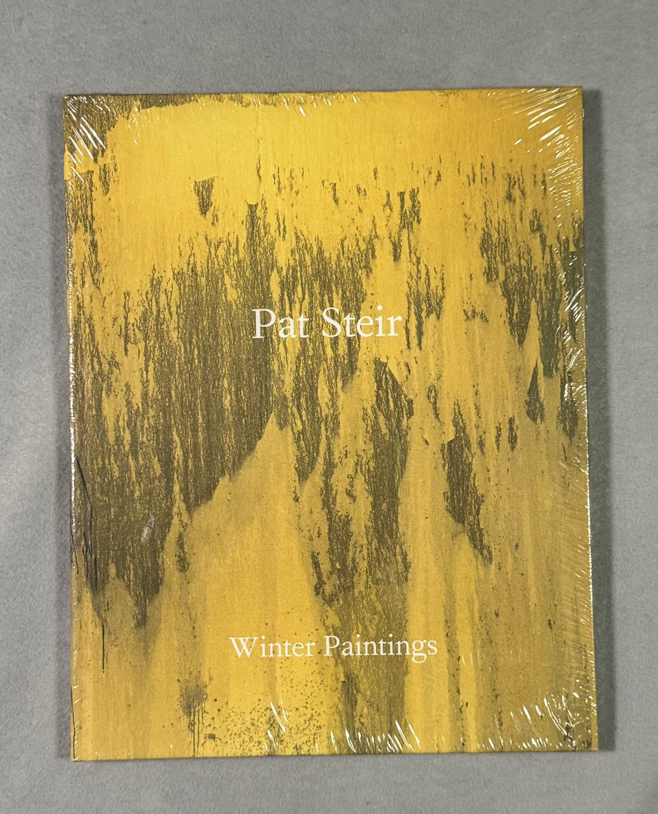Pat Steir Winter Paintings HC Art Book w/ Dust Jacket Cheim & Read English Pat Steir Winter Paintings HC Art Book w/ Dust Jacket Cheim & Read English