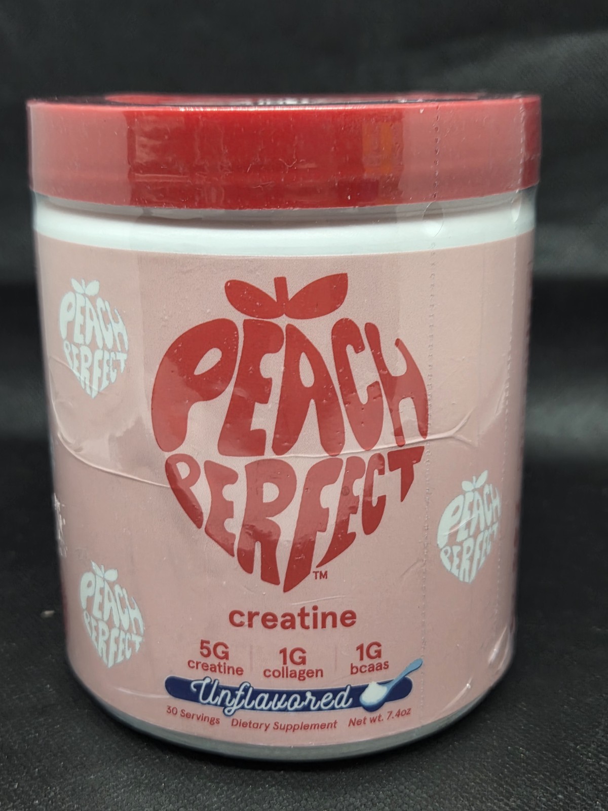 Peach Perfect Creatine Monohydrate Powder Unflavored 7.4Oz 