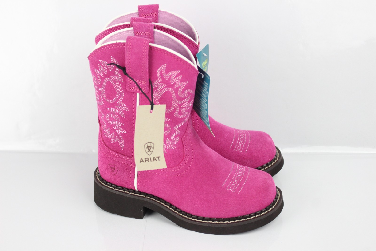 Ariat Youth Fatbaby Hottest Pink Western Boots 10051009 Ariat Youth Fatbaby Hottest Pink Western Boots 10051009