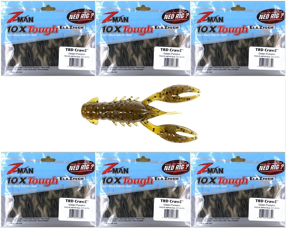 (6) Unopened Packs Bags Z-Man 2.5\