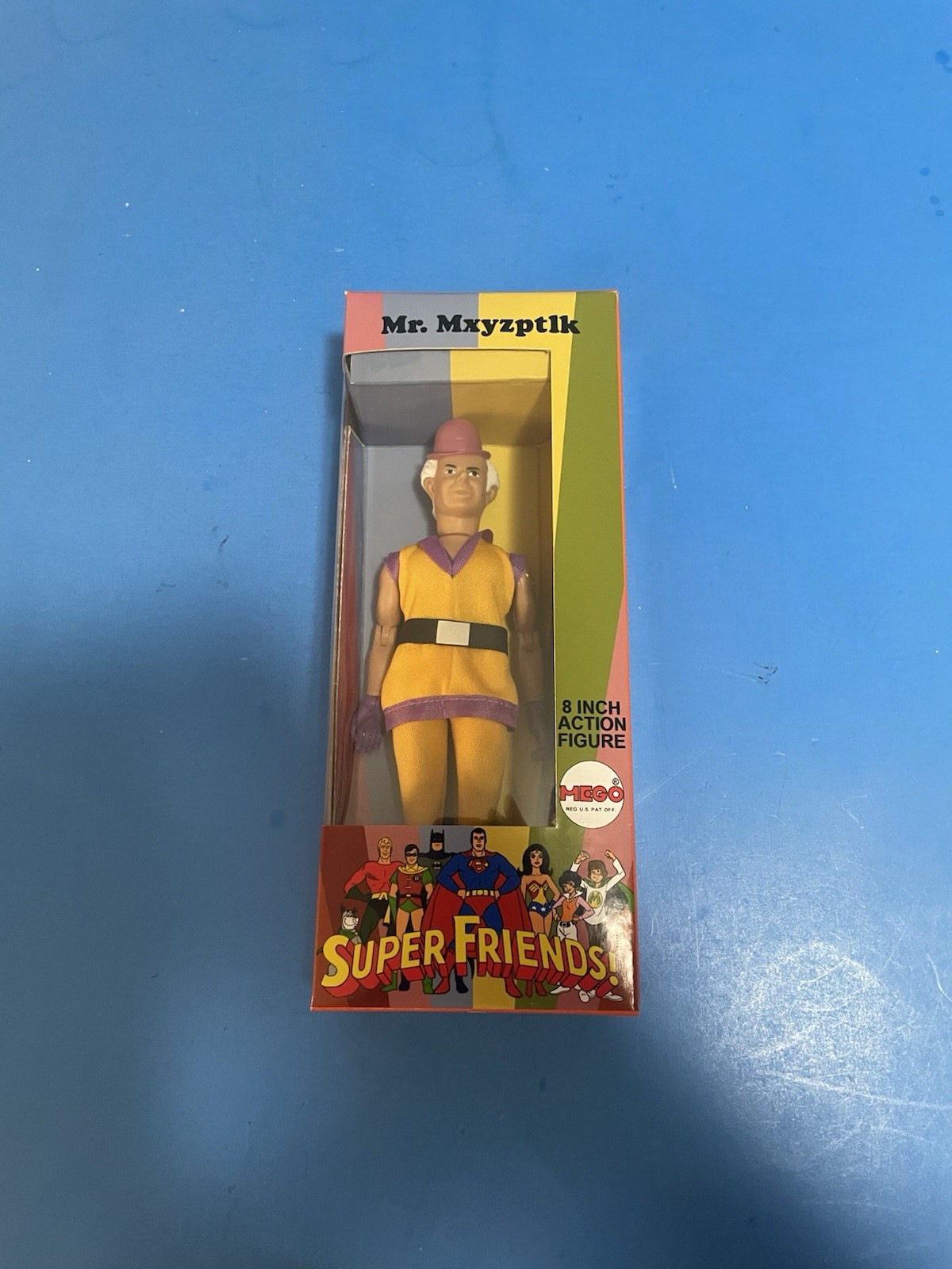 DC COMICS WGSH SUPER-FRIENDS MR.MXYZPTLK  8”MEGO ACTION FIGURE BRAND NEW.