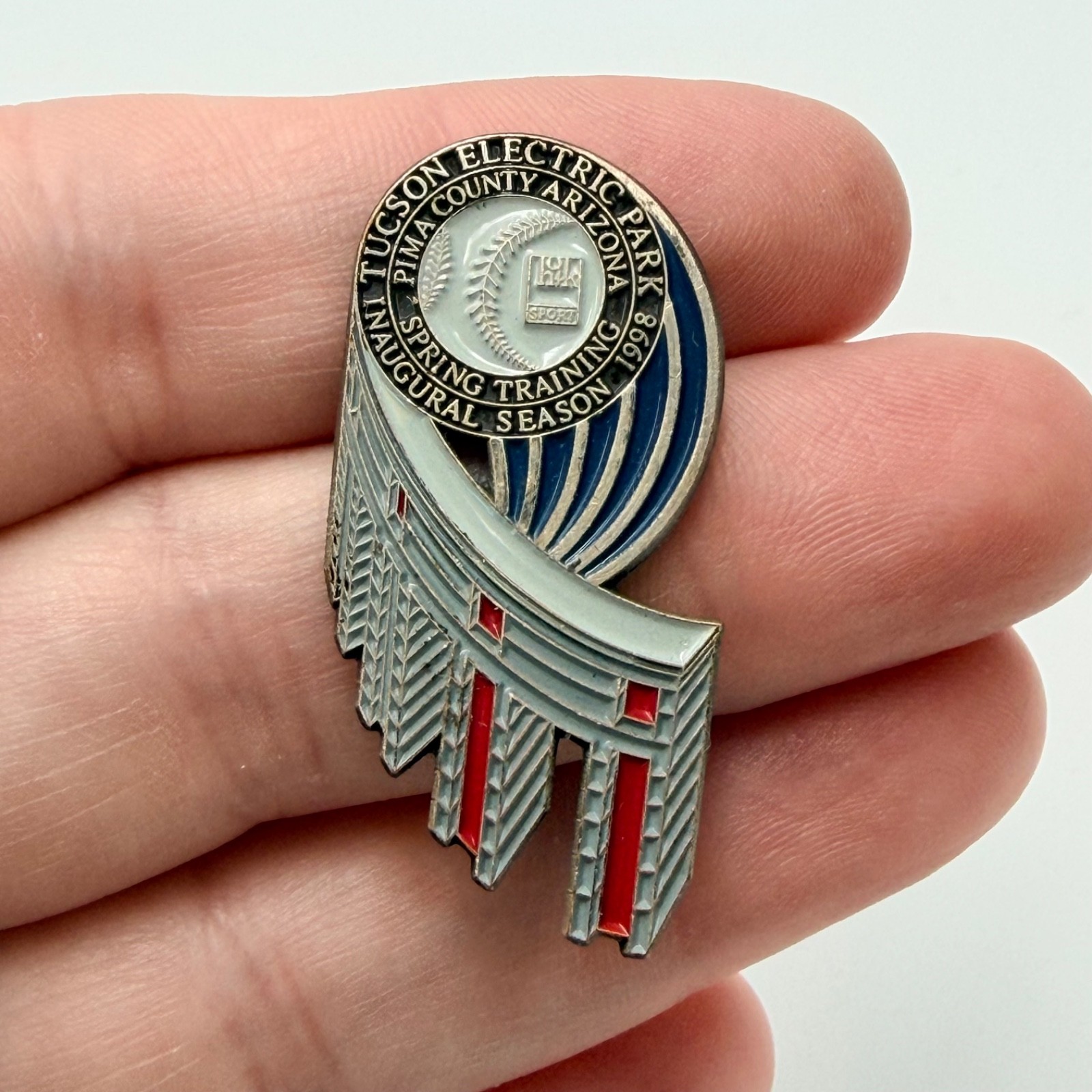 Rare 1998 Tucson Electric Park Inaugural Season Spring Training Pin HOK Sport