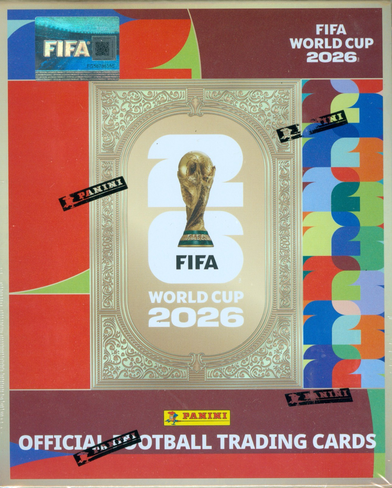 2026 Panini Kayou FIFA World Cup Soccer  Factory Sealed Standard Hobby Box (Red)