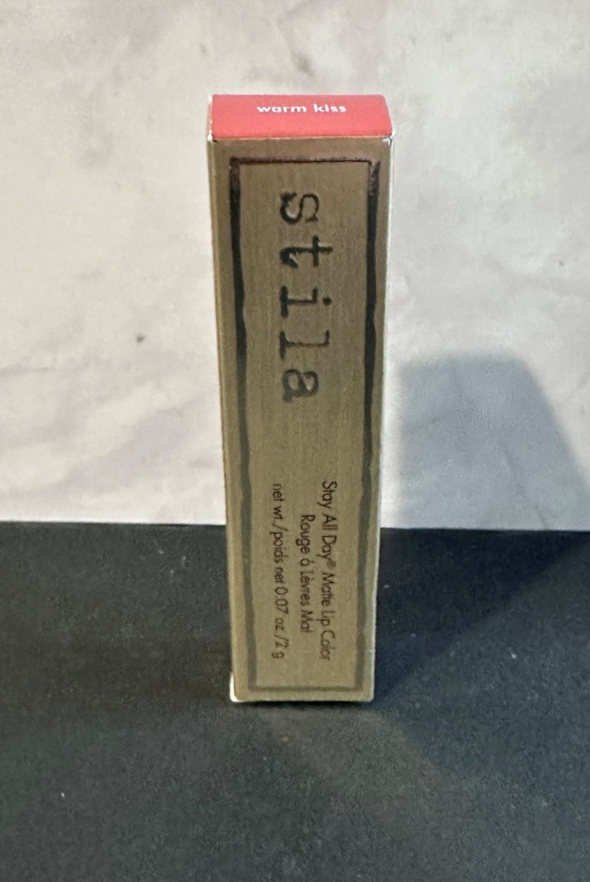 STILA “Stay All Day” Matte Lip Color (Warm Kiss) - NEW in Box STILA “Stay All Day” Matte Lip Color (Warm Kiss) - NEW in Box