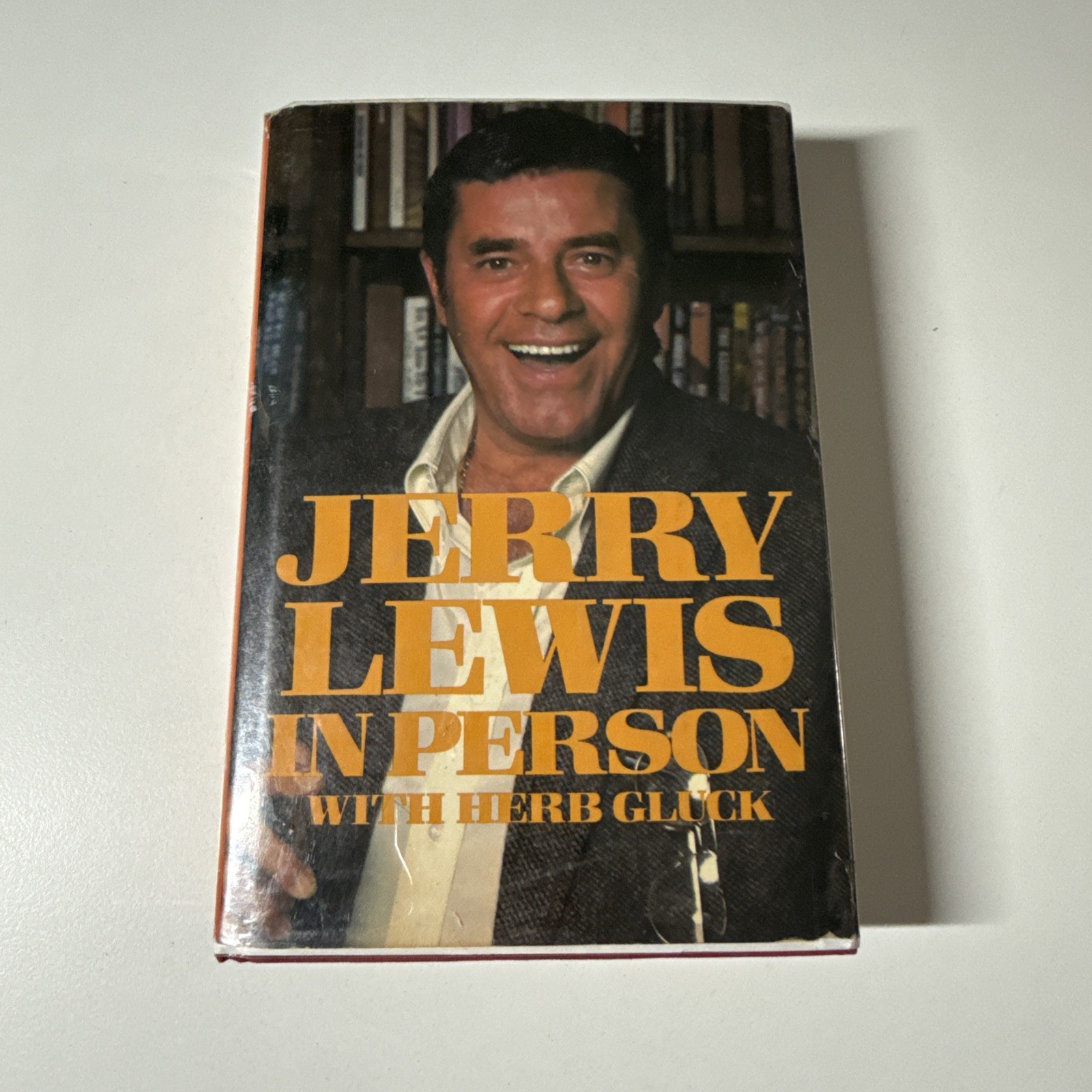 Jerry Lewis In Person 1982 Signed HCDJ Jerry Lewis In Person 1982 Signed HCDJ