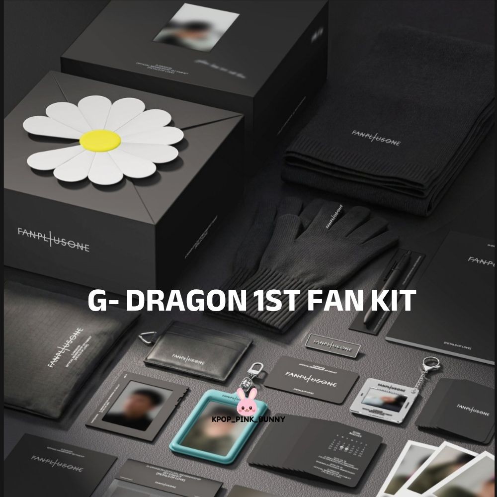 [IN HAND] G-DRAGON G DRAGON OFFICIAL MEMBERSHIP 1ST FAM KIT FULL SET