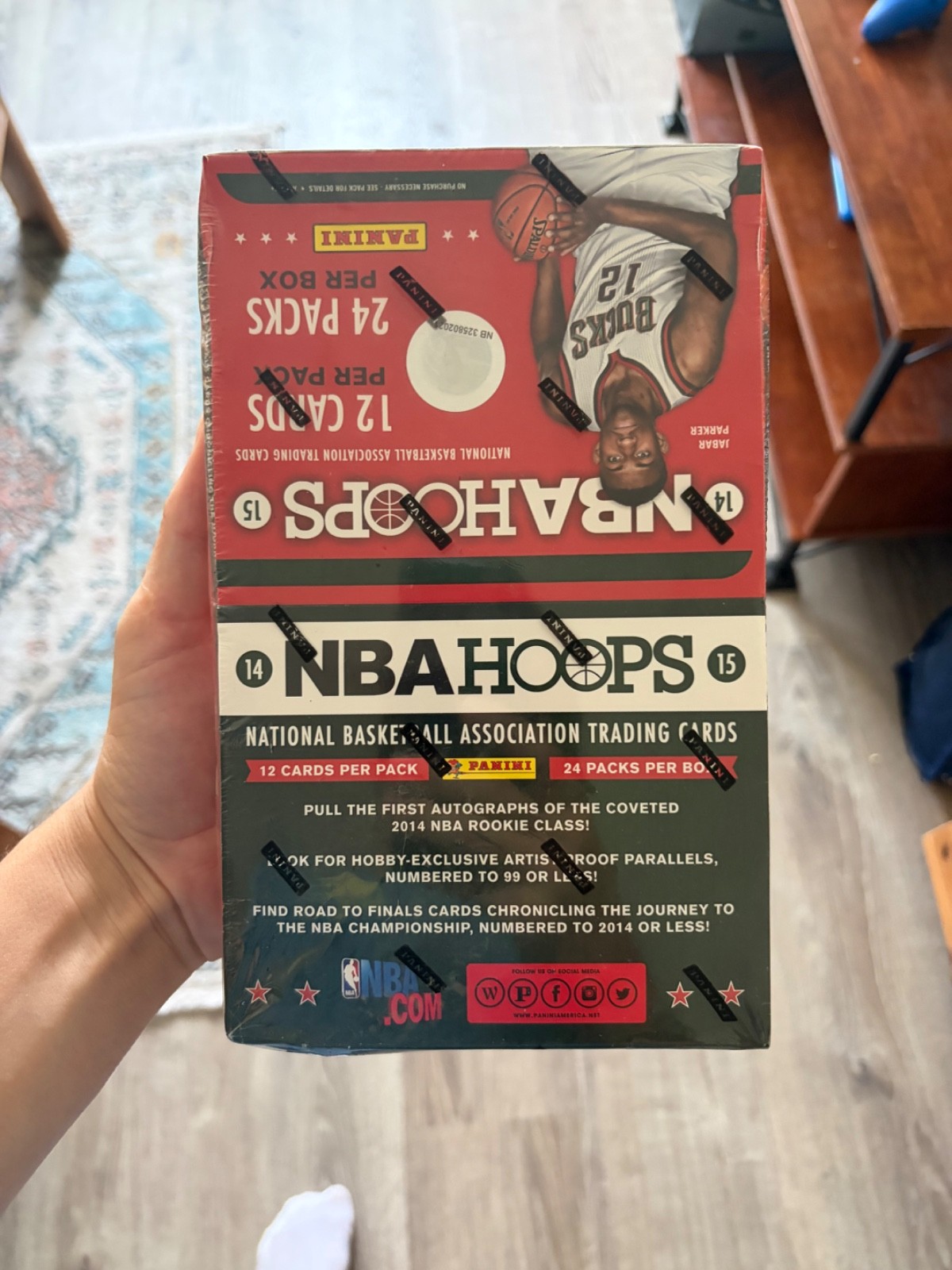 2014-15 Panini NBA Hoops Basketball Hobby Box Factory Sealed 24 Packs 2014-15 Panini NBA Hoops Basketball Hobby Box Factory Sealed 24 Packs
