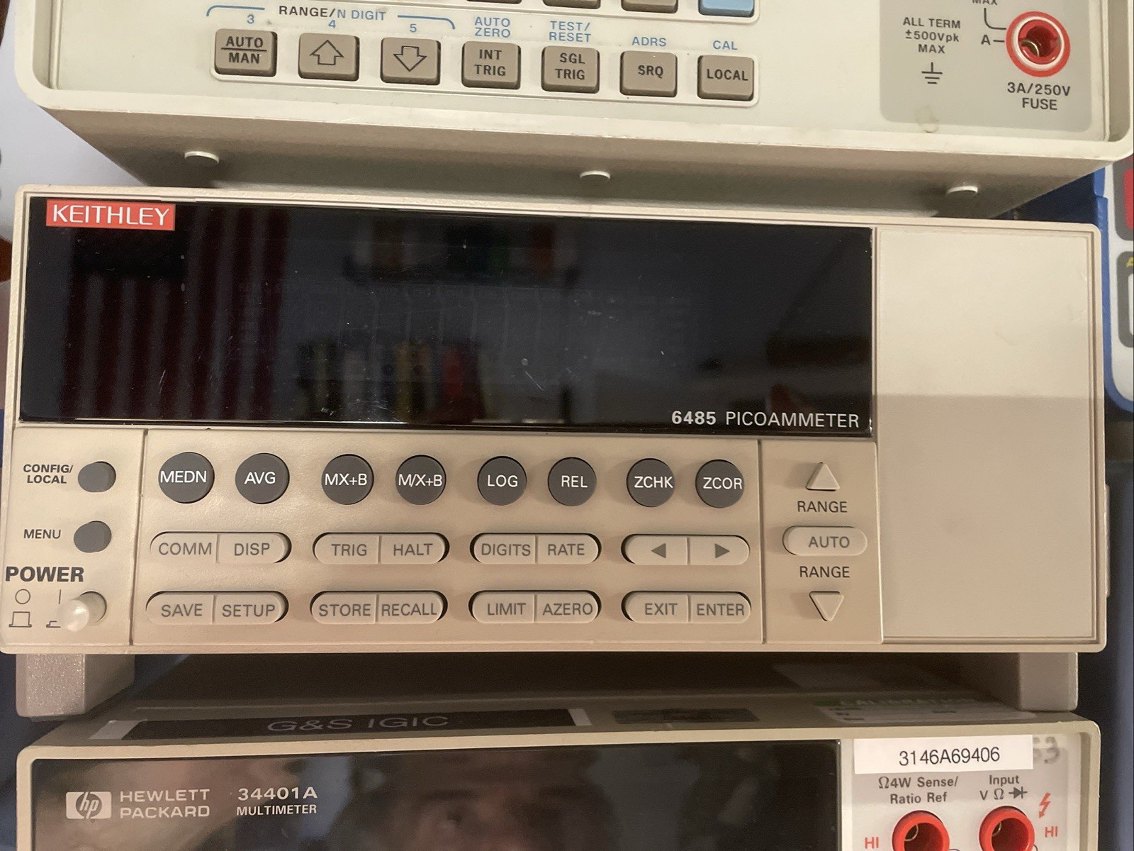 1 PCS Keithley 6485 Picoammeter pAmmeter 5-1/2 Digit Resolut, USA local 1 PCS Keithley 6485 Picoammeter pAmmeter 5-1/2 Digit Resolut, USA local