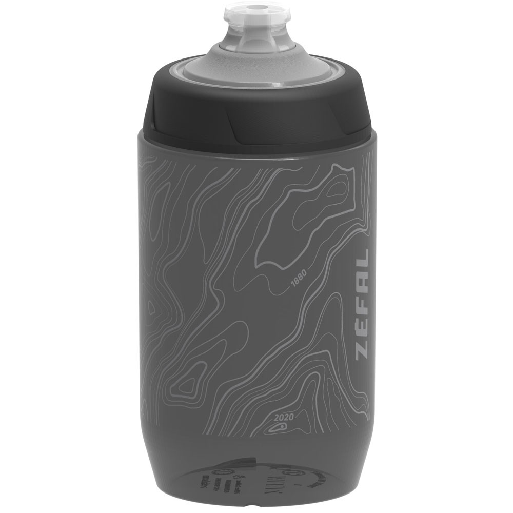 Zefal Sense Pro 50 Water Bottle, Black, 500ml Black 500ml Zefal Sense Pro 50 Water Bottle, Black, 500ml Black 500ml