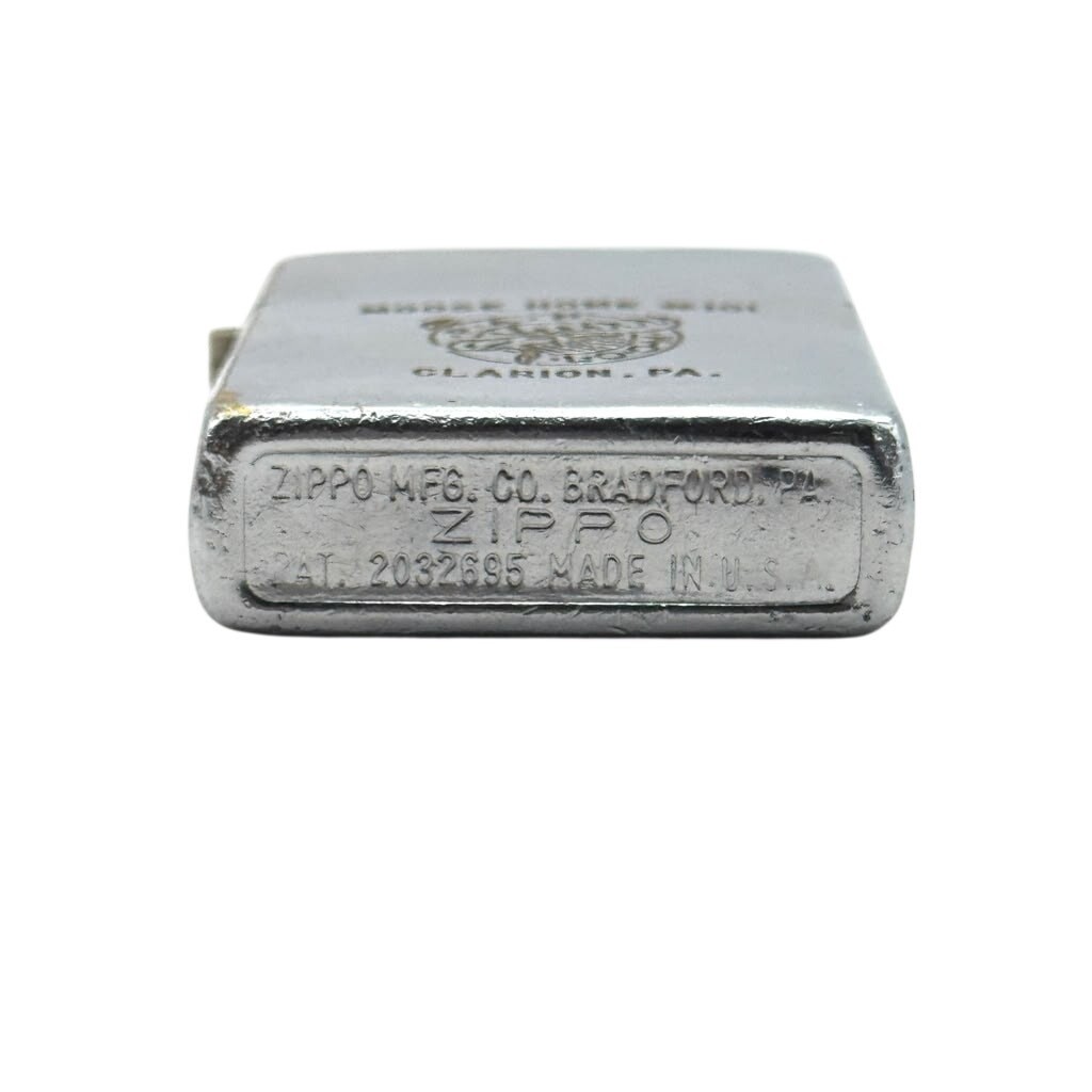 1951-1953 Zippo Moose Home 101 Clarion PA Chrome Lighter Nonmatching Insert USA 1951-1953 Zippo Moose Home 101 Clarion PA Chrome Lighter Nonmatching Insert USA