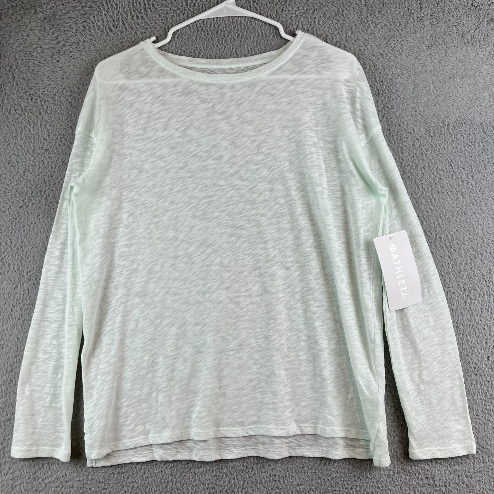 New Athleta XS Daily Long Sleeve Crewneck Top T-Shirt