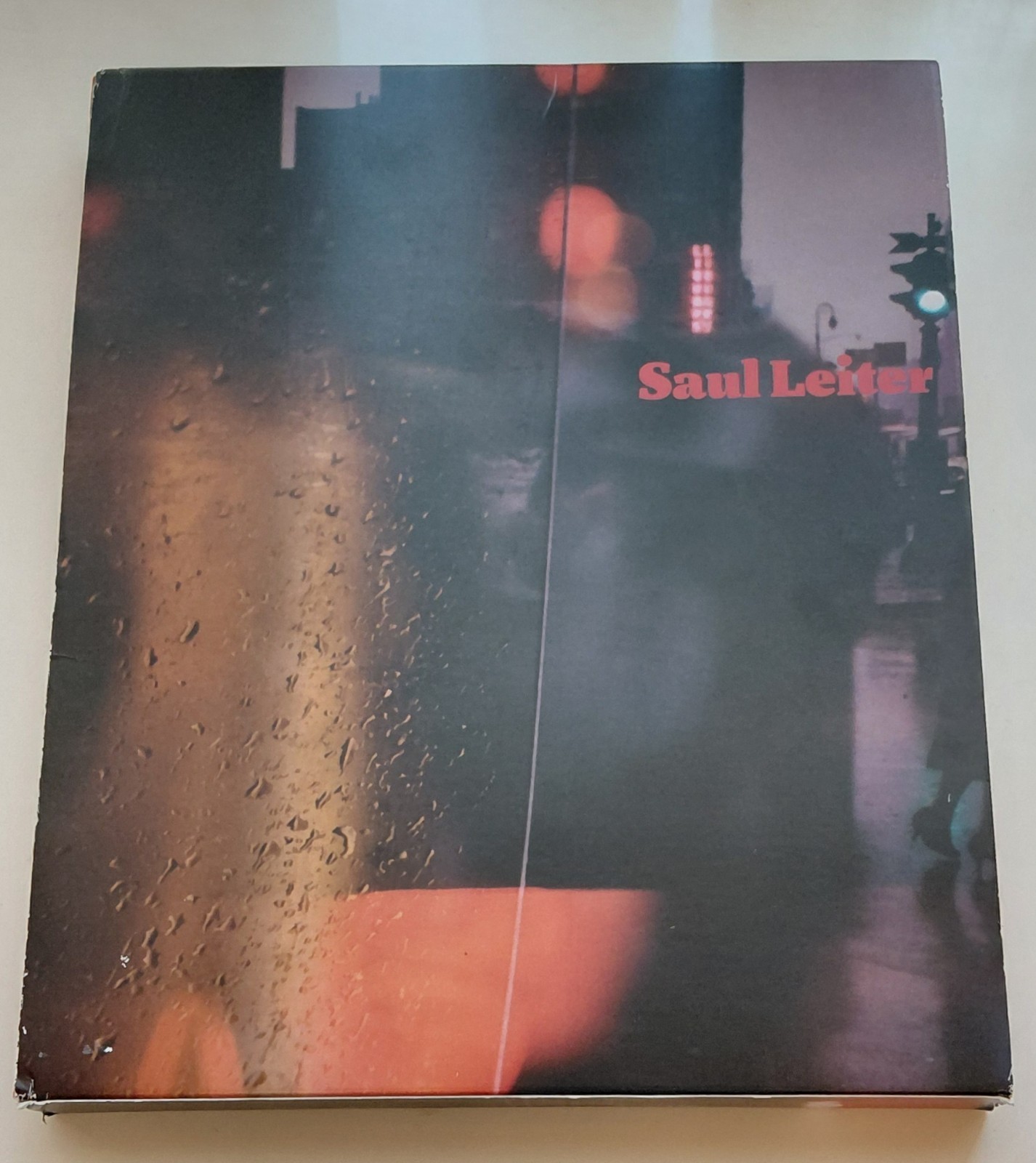 Saul Leiter Signed 1st Edition German Photography Art Book w/Cover Kehrer Verlag