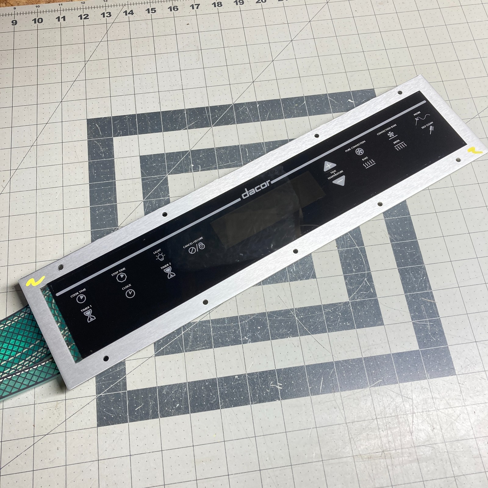 Dacor OEM Genuine Single Oven Membrane Touch Screen 72457B 72730B DE81-04986A