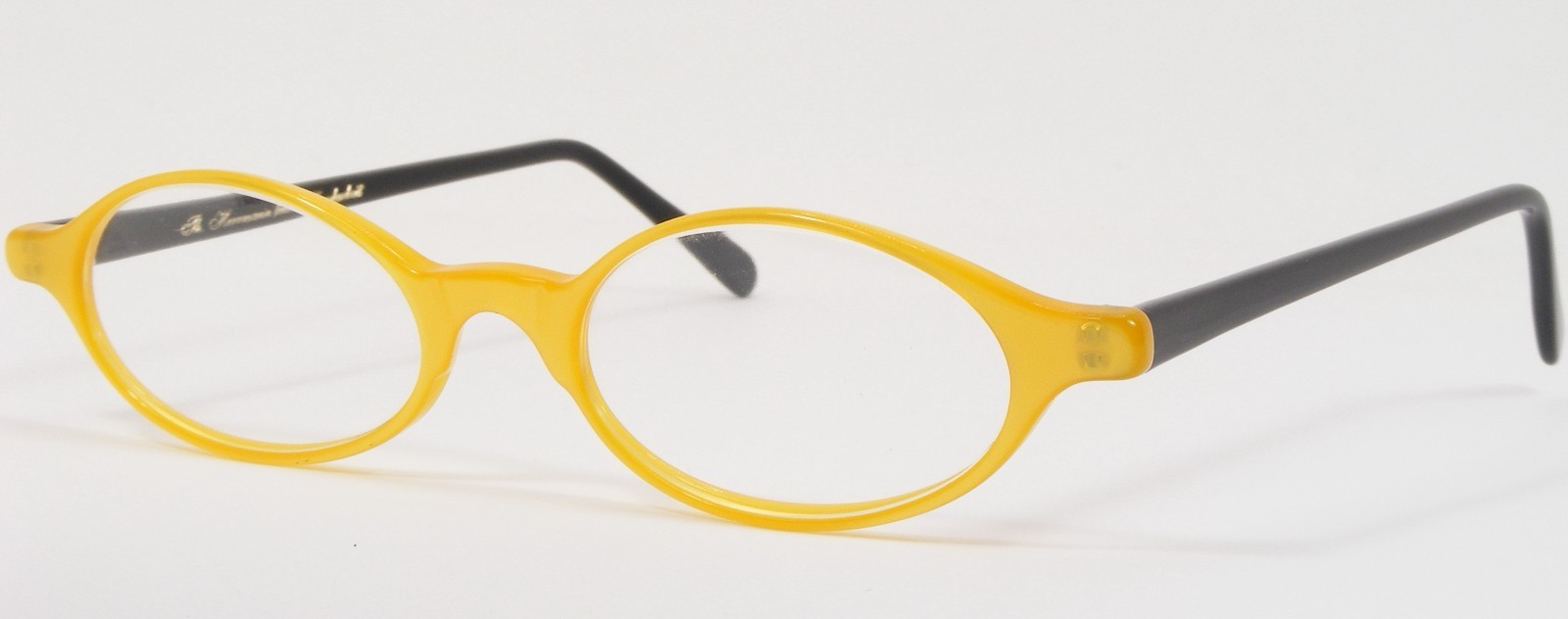 Jh Herrmann leine 913 691 Yellow /Black UNIQUE RARE EYEGLASSES GLASSES 47-17-143