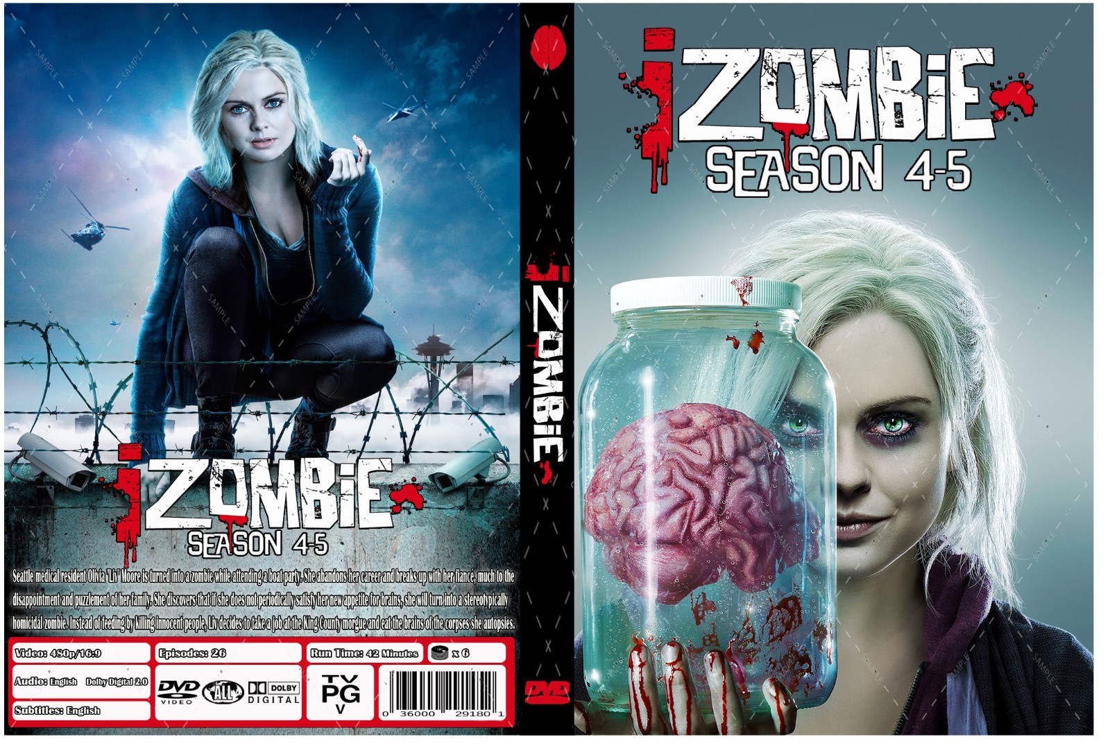 Show i-Zombie Season 4 and 5 Complete in English all 26 Episodes