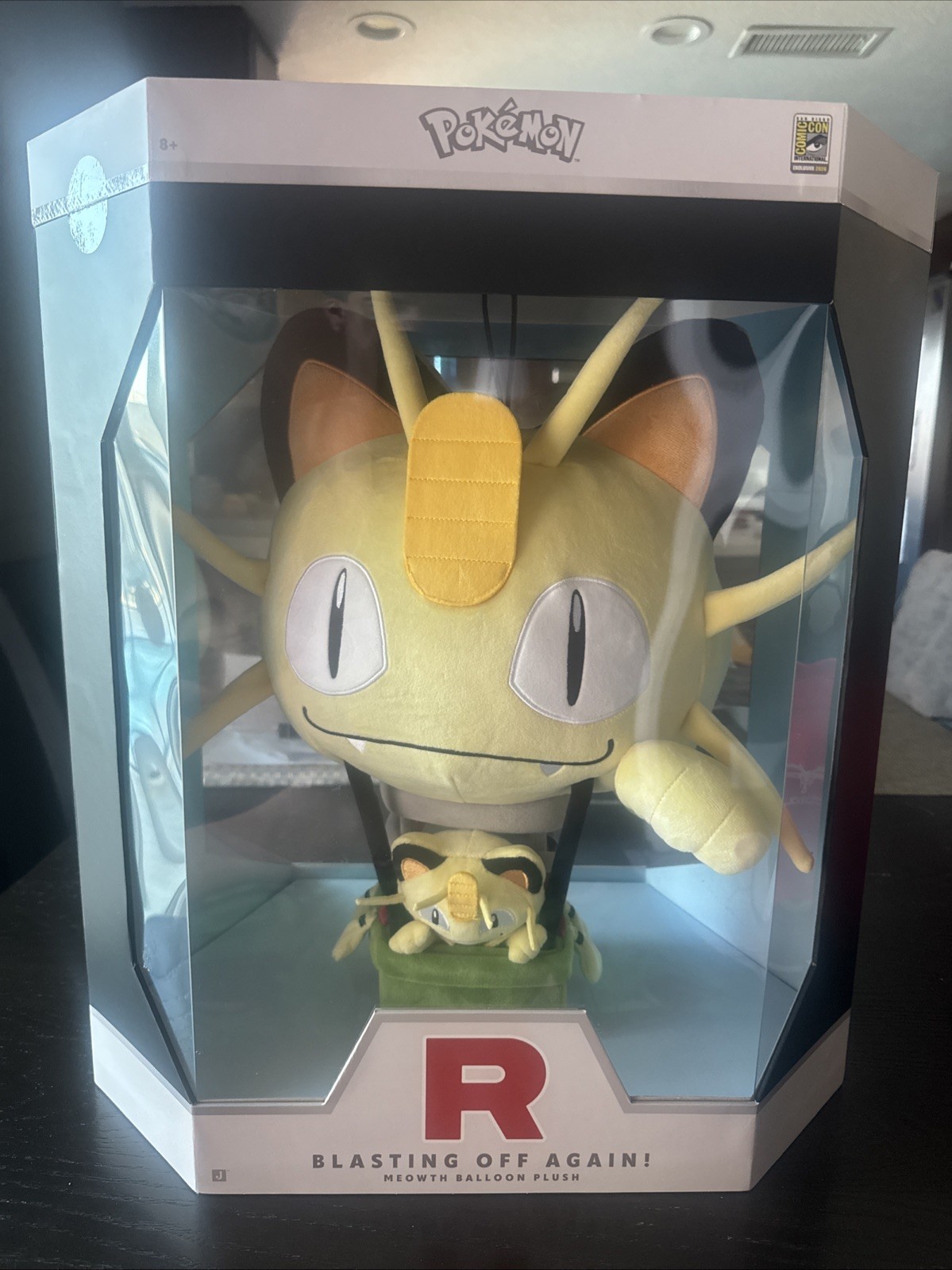 Sdcc 2026 Pokemon Jazwares BLASTING OFF AGAIN Meowth Balloon 16 Sdcc 2026 Pokemon Jazwares BLASTING OFF AGAIN Meowth Balloon 16
