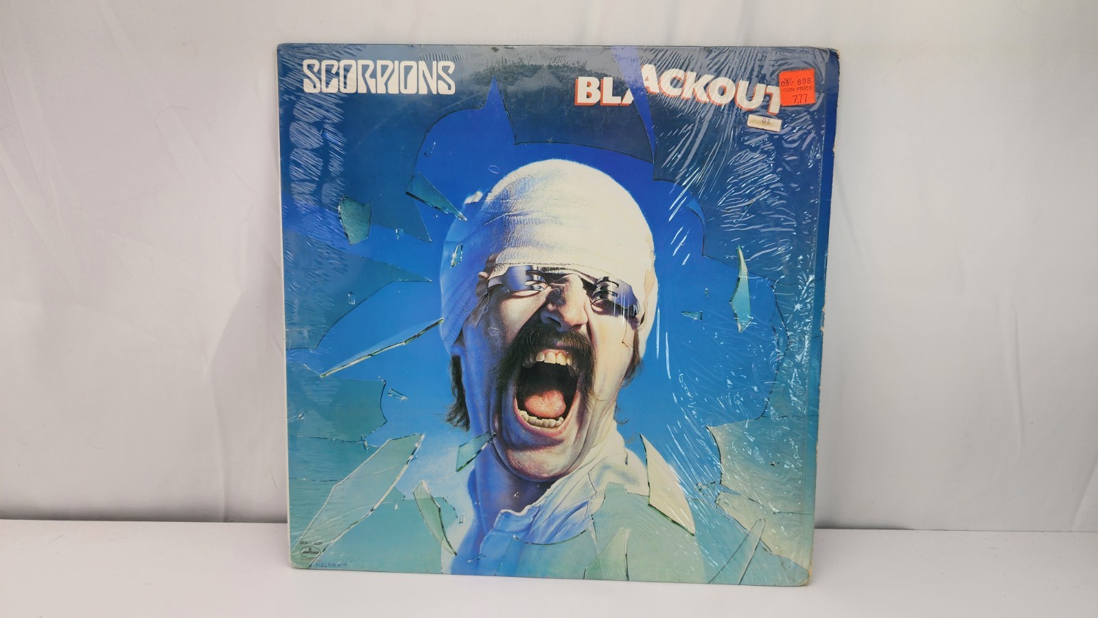Scorpions Blackout LP 1982 First Press Vinyl SRM-1-4039 In Shrink With Hype VG+