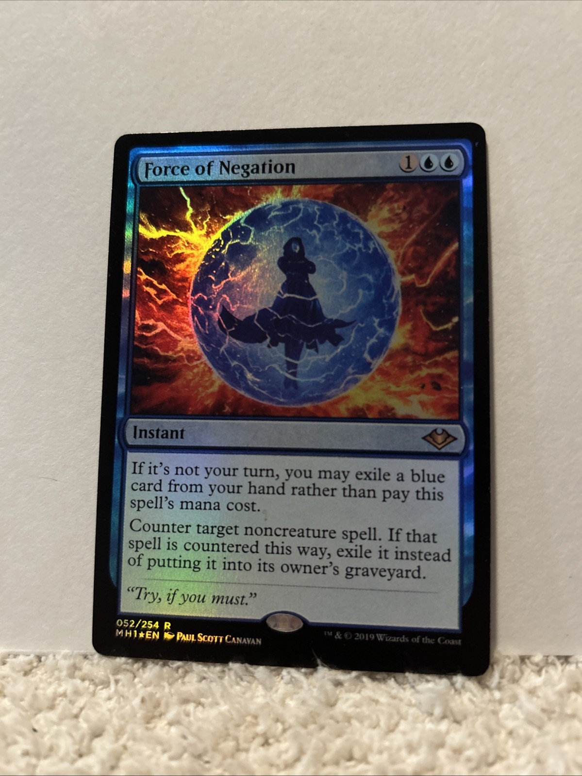 Force of Negation (Modern Horizons) English - Foil